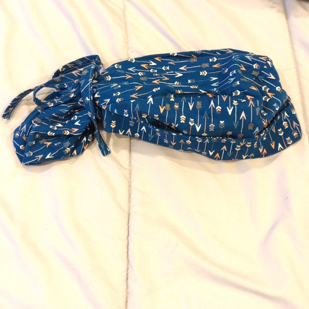 Ponytail Scrub Cap